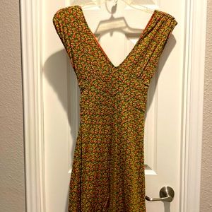Low-cut summer dress